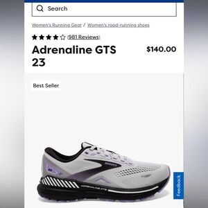 Brand New In Box Brooks Adrenaline size 9